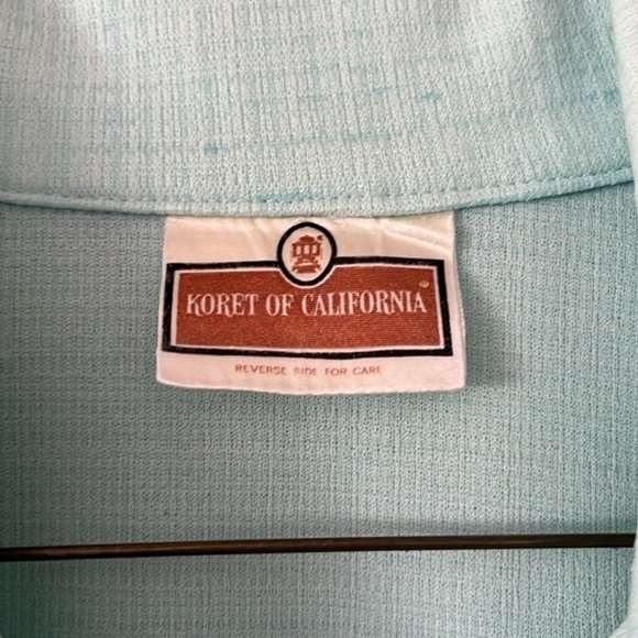 Koret Of California Vintage blazer small button up 70s - Picture 4 of 5
